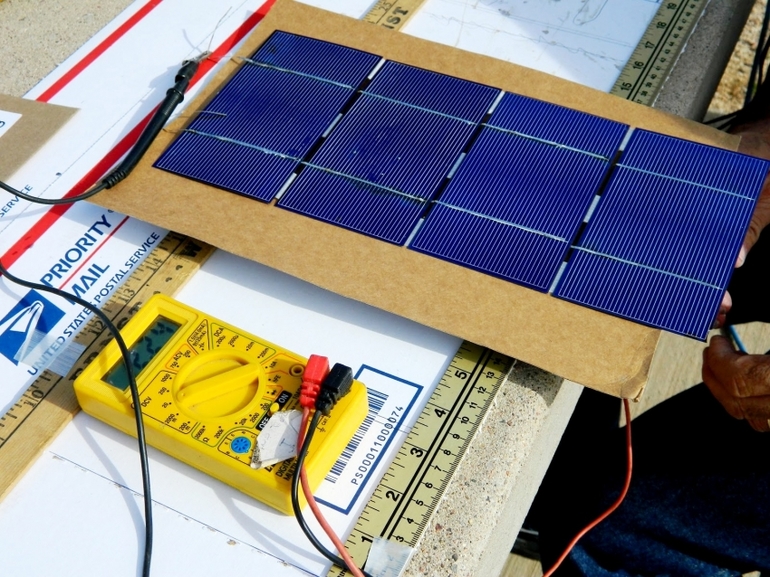Batterie solaire à faire soi-même