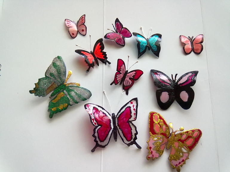 Papillons pour la décoration